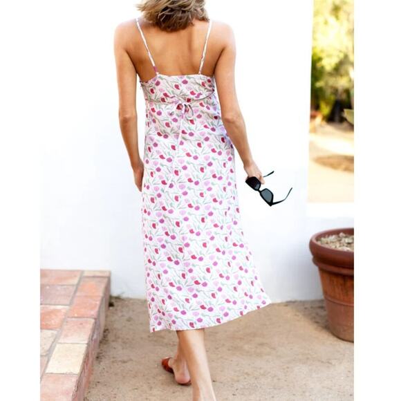 Emerson Fry Amy Sundress In Vintage Tulip Size Small Floral Midi Dress - Picture 6 of 14
